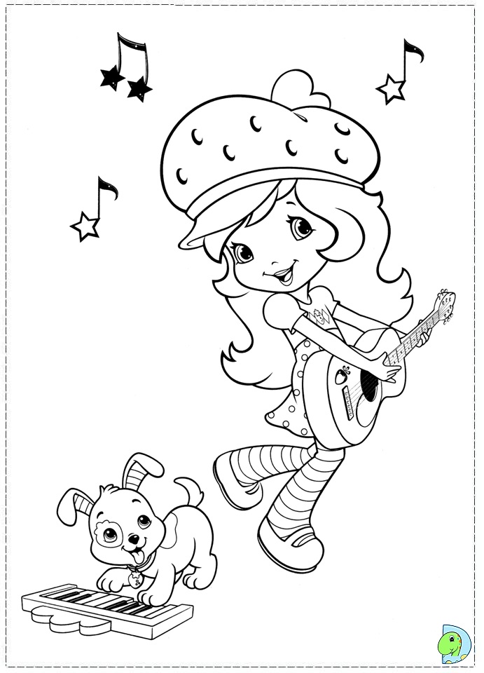 Save 60 Strawberry Shortcake Summer Coloring Pages Ideas 46