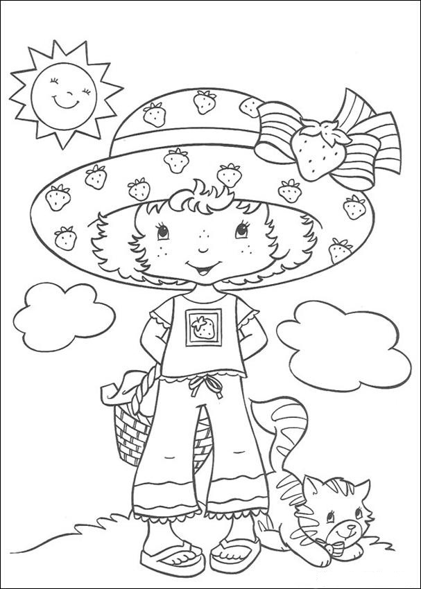 Save 60 Strawberry Shortcake Summer Coloring Pages Ideas 47