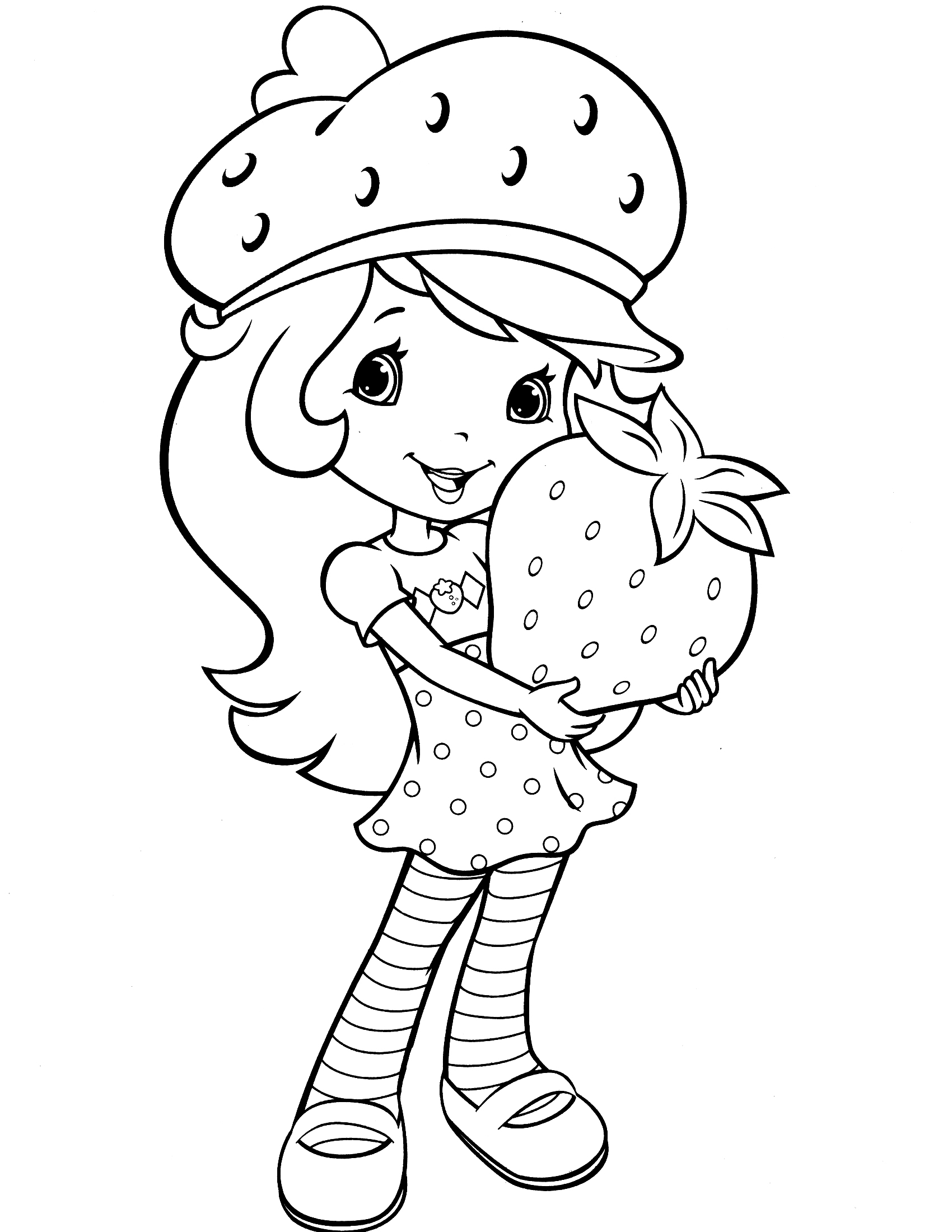 Save 60 Strawberry Shortcake Summer Coloring Pages Ideas 48