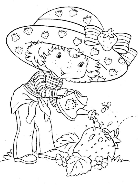 Save 60 Strawberry Shortcake Summer Coloring Pages Ideas 55