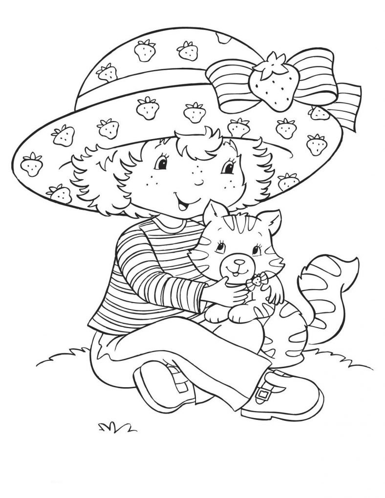 Save 60 Strawberry Shortcake Summer Coloring Pages Ideas 56