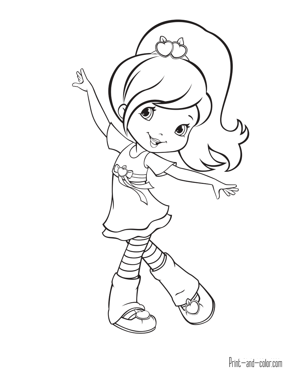 Save 60 Strawberry Shortcake Summer Coloring Pages Ideas 58